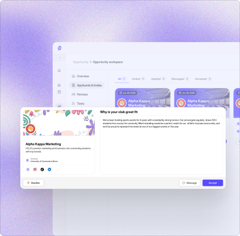 Launch With Selected Partners workflow preview