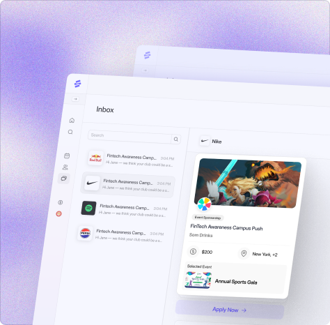 Apply or Accept an Invite workflow preview